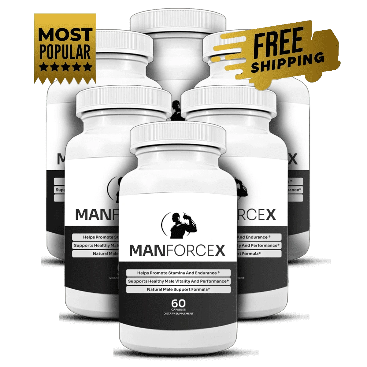ManForceX 6 bottles